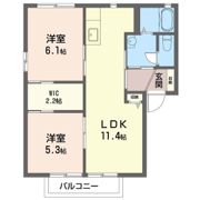 パークサイドタウンEの間取り画像