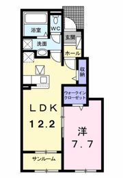 カリーノ リヴェルタの間取り画像