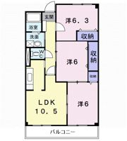 プリムローズの間取り画像
