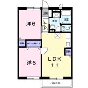 グリ－ンコ－ト1番館の間取り画像