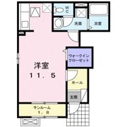 ヴィラ シャコンヌの間取り画像