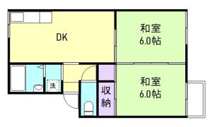 プレジール塩屋の間取り画像