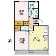 ハイカムールさくら館の間取り画像