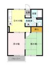 パークサイドハイツ Ⅰ・Ⅱの間取り画像