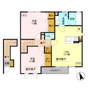 シュエット Ⅲの間取り画像