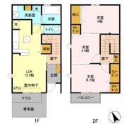 ルシオールⅡの間取り画像