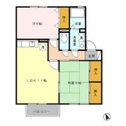 サンタビレッジ Cの間取り画像