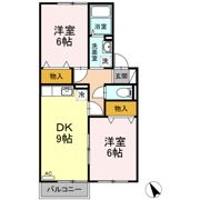 アムールヒルズ ABの間取り画像