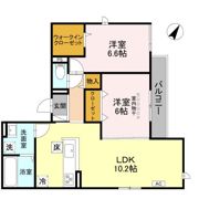 D-ROOM沢野南の間取り画像