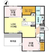 D-ROOM沢野南の間取り画像