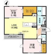 D-ROOM沢野南の間取り画像