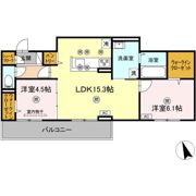 トリシア田中の間取り画像