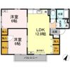 セジュール中相田 Ⅱ棟の間取り画像