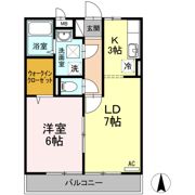 ビレッジ北久保 C棟の間取り画像