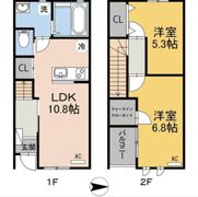 アルカンシェルA棟の間取り画像