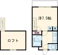 プラザ・ドゥ・ヴェールBの間取り画像