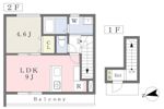 GALLERY HOUSE 衣山 Bの間取り画像