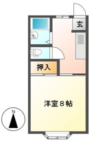 ファーストハイツMTⅢの間取り画像