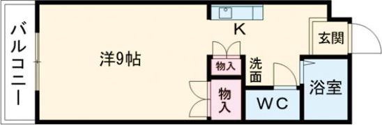 コスモ第2ビルの間取り画像