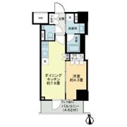 Brun Pilier日本橋の間取り画像