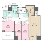 クラッシィタワー新宿御苑の間取り画像