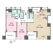 クラッシィタワー新宿御苑の間取り画像