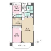パロス白金の間取り画像