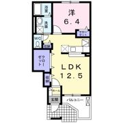クラールBの間取り画像