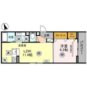 Noble Villa土呂町の間取り画像