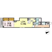 D-ROOM八幡町の間取り画像