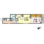 D-ROOM八幡町の間取り画像