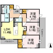 デュープレイスの間取り画像
