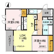 イルソラーレ須磨の間取り画像