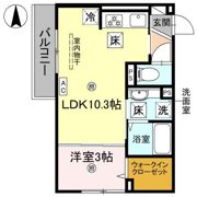 トリシアシャトーの間取り画像