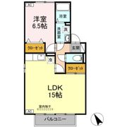 シャンツェ B棟の間取り画像