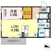 アップス大町DⅡの間取り画像