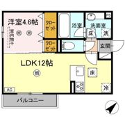 D-ROOM御開の間取り画像