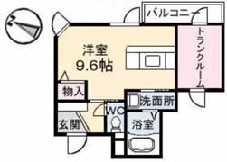 C．C．COURT五日市駅前の間取り画像