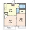 メゾン 山高 Aの間取り画像