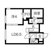 EXCEL平岸 A棟の間取り画像