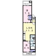 Maison filの間取り画像