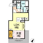 D-residence多治米東Nの間取り画像