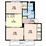 グリーンスクエア Cの間取り画像