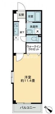 フォブール勝瑞の間取り画像