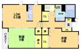 レジディア太秦の間取り画像