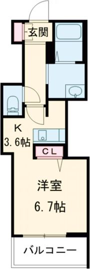 リオリエント益生の間取り画像