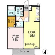 ファミリア・ガーデンAの間取り画像
