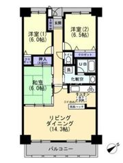ダイアパレス文理大南弐番館の間取り画像