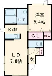 クラフト緑町の間取り画像