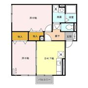 STキャッスル Aの間取り画像